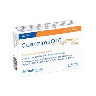 Vitalfarma Coenzym Q10 Komplex 40 mg 30 Kapseln Vitalfarma Coenzym Q10 Komplex 40 mg 30 Kapseln
