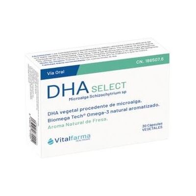 Vitalfarma Dha Select - Gehirn & Sehkraft - Nahrungsergänzung Vitalfarma Dha Select - Gehirn & Sehkraft - Nahrungsergänzung
