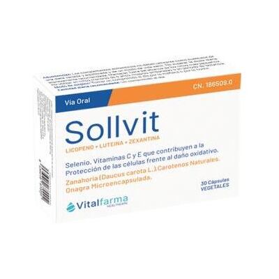 Vitalfarma Sollvit 30 Kapseln Vitalfarma Sollvit 30 Kapseln