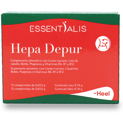 Heel Essentialis Hepa Depur 15 Tabletten Heel Essentialis Hepa Depur 15 Tabletten