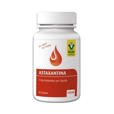 Raab Astaxanthin Mikroalgen Ergänzung - Vegan, 60 Kapseln Raab Astaxanthin Mikroalgen Ergänzung - Vegan, 60 Kapseln