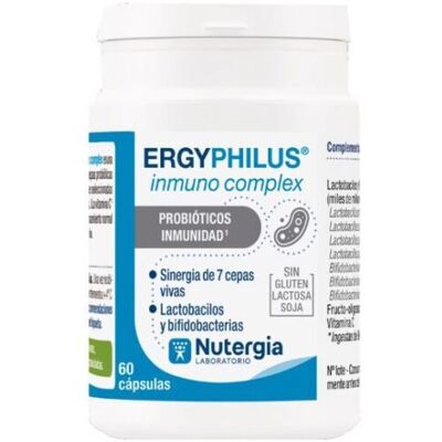 Nutergia Ergyphilus Immuno Komplex - Probiotische Ergänzung für Immunität & Darmgesundheit Nutergia Ergyphilus Immuno Komplex - Probiotische Ergänzung für Immunität & Darmgesundheit