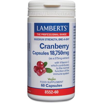 Lamberts Cranberry 18750 mg 60 Tabletten 8552-60 Lamberts Cranberry 18750 mg 60 Tabletten 8552-60