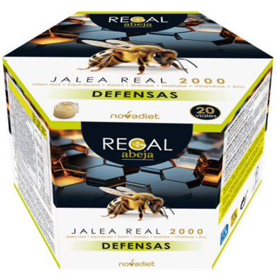 Novadiet Regal Bee Defenses Royal Jelly 2000 20 Fläschchen Novadiet Regal Bee Defenses Royal Jelly 2000 20 Fläschchen