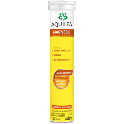 Aquilea Magnesium 375 mg 56 Zitronen-Brausetabletten im XL-Format Aquilea Magnesium 375 mg 56 Zitronen-Brausetabletten im XL-Format