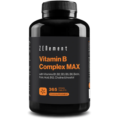 Zenement Vitamin B-Komplex MAX 365 Tabletten Zenement Vitamin B-Komplex MAX 365 Tabletten