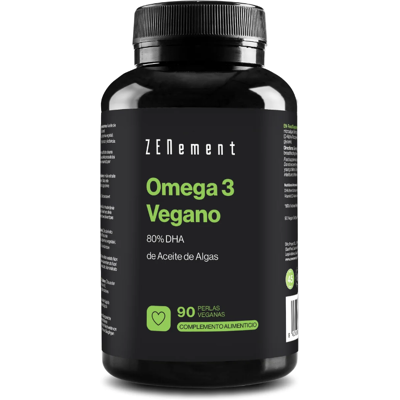 Zenement Omega 3 Vegan 80 % DHA 90 Perlen Zenement Omega 3 Vegan 80 % DHA 90 Perlen