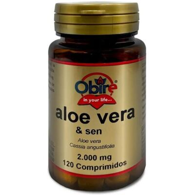 Obire Aloe Vera 2000 mg mit Senna 120 Tabletten Obire Aloe Vera 2000 mg mit Senna 120 Tabletten