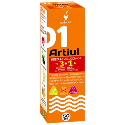 Novadiet Artiul+Ginger Essential Oil Evolved Blend 50 ml Novadiet Artiul+Ginger Essential Oil Evolved Blend 50 ml