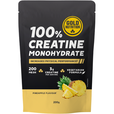 GoldNutrition Kreatinmonohydrat Ananas 200 g GoldNutrition Kreatinmonohydrat Ananas 200 g