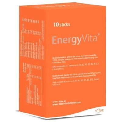 Vitae EnergyVita 10 Sticks - Energydrink Vitae EnergyVita 10 Sticks - Energydrink