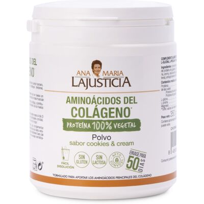 Ana María Lajusticia Aminosäuren Kollagenbildung 350g Cookies & Cream Ana María Lajusticia Aminosäuren Kollagenbildung 350g Cookies & Cream