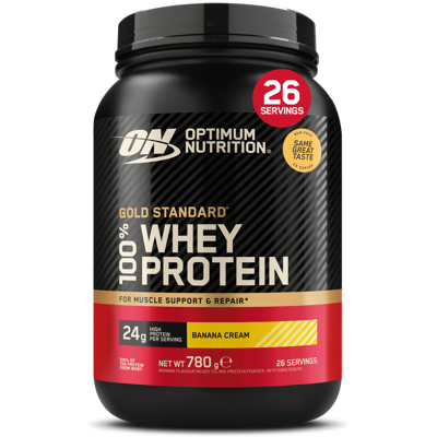 Optimum Nutrition 100% Whey Gold Standard 768 g Banana Cream Optimum Nutrition 100% Whey Gold Standard 768 g Banana Cream