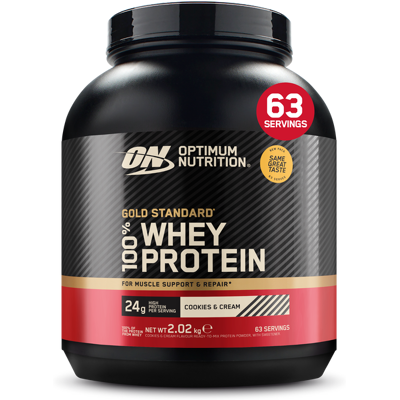Optimum Nutrition 100% Whey Gold Standard 2,01 kg Köstliche Erdbeeren Optimum Nutrition 100% Whey Gold Standard 2,01 kg Köstliche Erdbeeren