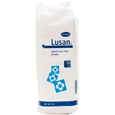 Hartmann Lusan Baumwolle Zickzack 1 Einheit 100 gr Hartmann Lusan Baumwolle Zickzack 1 Einheit 100 gr