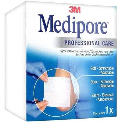 3M Medipore Hypoallergenes Klebeband 10x10cm 3M Medipore Hypoallergenes Klebeband 10x10cm