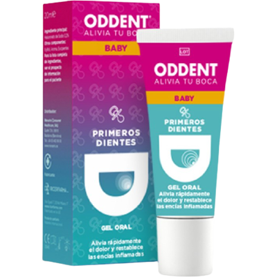 Oddent Erste Zähne Mundgel - Beruhigende Zahnungslösung 20ml Oddent Erste Zähne Mundgel - Beruhigende Zahnungslösung 20ml
