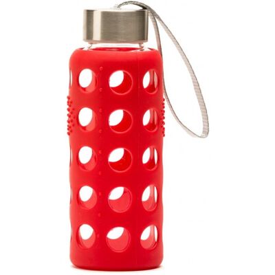 Irisana Bbo6 Borosilikatflasche - Rot - 300ml Irisana Bbo6 Borosilikatflasche - Rot - 300ml