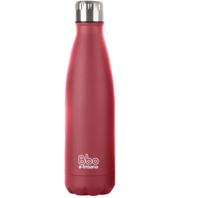 Irisana Edelstahl-Thermo-Bbo-Flasche und Deckel 750 ml Roja Irisana Edelstahl-Thermo-Bbo-Flasche und Deckel 750 ml Roja