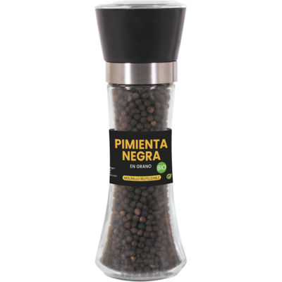 Sol Natural Bio-Pfeffermühle Schwarz 85 gr Sol Natural Bio-Pfeffermühle Schwarz 85 gr