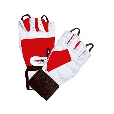 Amix Rot-Weiße Handgelenkshandschuhe rot-Weiss Amix Rot-Weiße Handgelenkshandschuhe rot-Weiss