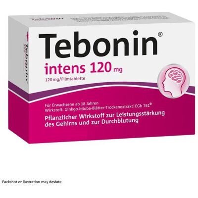 Dr. Schwabe Tebonin intense 120 mg film-coated tablets Dr. Schwabe Tebonin intense 120 mg film-coated tablets