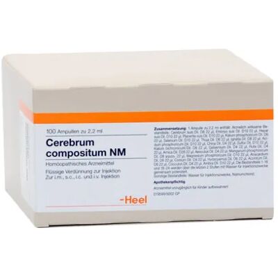 Heel Cerebrum Compositum NM - Selen - 100 Ampullen Heel Cerebrum Compositum NM - Selen - 100 Ampullen