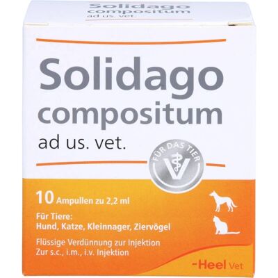 Heel GmbH Solidago Compositum für Tiere - 10 Ampullen Heel GmbH Solidago Compositum für Tiere - 10 Ampullen