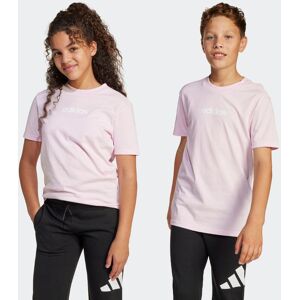 Adidas J LIN TEE 160 - T-Shirt, Pink, Lässig, Sportlich Adidas J LIN TEE 160 - T-Shirt, Pink, Lässig, Sportlich