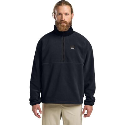 Fleecejacke JACK WOLFSKIN "SUMETRO HZ M", Herren, Gr. XXL, blau (schwarz navy), Obermaterial: 100% Polyester, Jacken Fleecejacke, für Outdoor-Aktivitäten, aus Polyester, leichtes Design Fleecejacke JACK WOLFSKIN "SUMETRO HZ M", Herren, Gr. XXL, blau (schwarz navy), Obermaterial: 100% Polyester, Jacken Fleecejacke, für Outdoor-Aktivitäten, aus Polyester, leichtes Design