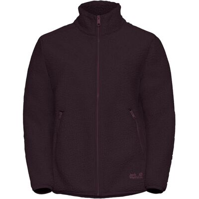 Fleecejacke JACK WOLFSKIN "HIGH CURL JKT W", Damen, Gr. M, lila (amaranth), Obermaterial: 100% Polyester, normal, Jacken Fleecejacke, Übergangsjacke mit weichem Sherpa Fleece, mit Micro Suede Warm Lining Fleecejacke JACK WOLFSKIN "HIGH CURL JKT W", Damen, Gr. M, lila (amaranth), Obermaterial: 100% Polyester, normal, Jacken Fleecejacke, Übergangsjacke mit weichem Sherpa Fleece, mit Micro Suede Warm Lining