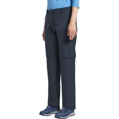 Zip-off-Hose JACK WOLFSKIN "PICO TRAIL ZIP OFF PANTS W", Damen, Gr. 46, N-Gr, blau (midnight sky), Obermaterial: 100% Polyester, Hosen Zip-off-Hose, Atmungsaktiv & schnell trocknend & zwei Tragevarianten Zip-off-Hose JACK WOLFSKIN "PICO TRAIL ZIP OFF PANTS W", Damen, Gr. 46, N-Gr, blau (midnight sky), Obermaterial: 100% Polyester, Hosen Zip-off-Hose, Atmungsaktiv & schnell trocknend & zwei Tragevarianten