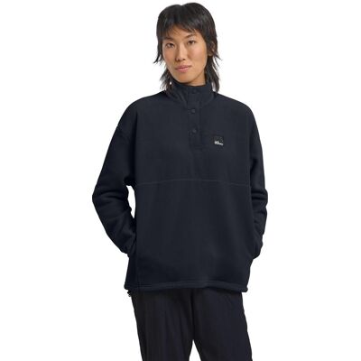 Fleecejacke JACK WOLFSKIN "SUMETRO HZ W", Damen, Gr. M, blau (schwarz navy), Obermaterial: 100% Polyester, Jacken Fleecejacke, sportlicher Stil, atmungsaktives Material, leichtes Design Fleecejacke JACK WOLFSKIN "SUMETRO HZ W", Damen, Gr. M, blau (schwarz navy), Obermaterial: 100% Polyester, Jacken Fleecejacke, sportlicher Stil, atmungsaktives Material, leichtes Design