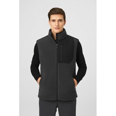 Fleeceweste KILLTEC "KOW 76 MN VST", Herren, Gr. L, dunkel stahl, Obermaterial: 100% Polyester, Westen Fleeceweste, aus Polyester, leichte Qualität, sportlicher Stil, für Erwachsene Fleeceweste KILLTEC "KOW 76 MN VST", Herren, Gr. L, dunkel stahl, Obermaterial: 100% Polyester, Westen Fleeceweste, aus Polyester, leichte Qualität, sportlicher Stil, für Erwachsene