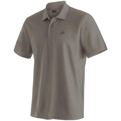 Poloshirt MAIER SPORTS "Ulrich", Herren, Gr. 5XL, braun (schlamm), 100% Polyester, Rundhals, Shirts Poloshirt, Herren Polo kurzarm, leichtes Shirt, Funktionsshirt mit Kragen Reg Fit Poloshirt MAIER SPORTS "Ulrich", Herren, Gr. 5XL, braun (schlamm), 100% Polyester, Rundhals, Shirts Poloshirt, Herren Polo kurzarm, leichtes Shirt, Funktionsshirt mit Kragen Reg Fit