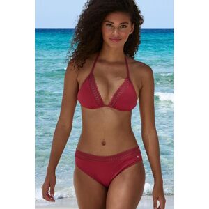 Bikini-Hose S.OLIVER "Aiko", Damen, Gr. 44, N-Gr, rot (rostrot), Microfaser, Microfaser, Polyamid, unifarben, Badehosen Bikini-Hose, mit Häkeloptik Bikini-Hose S.OLIVER "Aiko", Damen, Gr. 44, N-Gr, rot (rostrot), Microfaser, Microfaser, Polyamid, unifarben, Badehosen Bikini-Hose, mit Häkeloptik