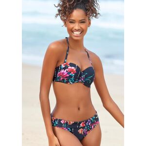 Bikini-Hose SUNSEEKER "Modern", Damen, Gr. 44, N-Gr, blau (marine, bedruckt), Polyamid, bedruckt, floral, Badehosen Bikini-Hose, mit Umschagbund Bikini-Hose SUNSEEKER "Modern", Damen, Gr. 44, N-Gr, blau (marine, bedruckt), Polyamid, bedruckt, floral, Badehosen Bikini-Hose, mit Umschagbund