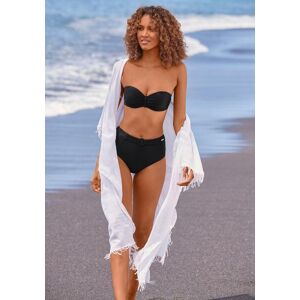 Highwaist-Bikini-Hose SUNSEEKER "Loretta", Damen, Gr. 42, N-Gr, schwarz, Polyamid, Strukturmuster, unifarben, Badehosen Highwaist-Bikini-Hose, mit Ziergürtel Highwaist-Bikini-Hose SUNSEEKER "Loretta", Damen, Gr. 42, N-Gr, schwarz, Polyamid, Strukturmuster, unifarben, Badehosen Highwaist-Bikini-Hose, mit Ziergürtel