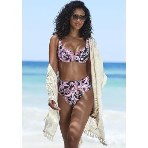 Highwaist-Bikini-Hose SUNSEEKER "Palina", Damen, Gr. 38, N-Gr, schwarz (schwarz bedruckt), Recycling-Polyamid, Paisleymuster, Badehosen Highwaist-Bikini-Hose, mit abnehmbarem Gürtel Highwaist-Bikini-Hose SUNSEEKER "Palina", Damen, Gr. 38, N-Gr, schwarz (schwarz bedruckt), Recycling-Polyamid, Paisleymuster, Badehosen Highwaist-Bikini-Hose, mit abnehmbarem Gürtel
