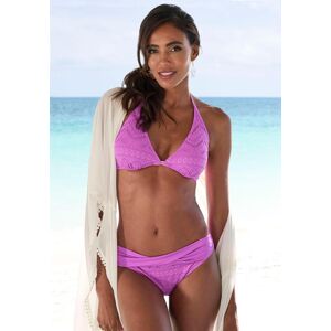 Bikini-Hose LASCANA "Omara", Damen, Gr. 36, N-Gr, lila, Microfaser, Recycling-Polyamid, unifarben, Badehosen Bikini-Hose, aus recycelten Material Bikini-Hose LASCANA "Omara", Damen, Gr. 36, N-Gr, lila, Microfaser, Recycling-Polyamid, unifarben, Badehosen Bikini-Hose, aus recycelten Material