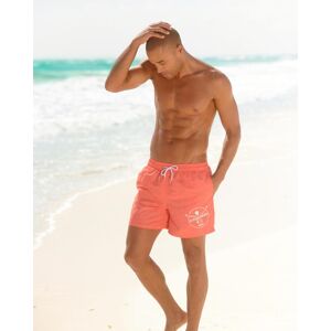 Badeshorts CHIEMSEE "Melange", Herren, Gr. M (50), N-Gr, orange, Microfaser, Polyester, meliert, Badehosen Badeshorts, mit Logodruck, seitliche Eingrifftaschen Badeshorts CHIEMSEE "Melange", Herren, Gr. M (50), N-Gr, orange, Microfaser, Polyester, meliert, Badehosen Badeshorts, mit Logodruck, seitliche Eingrifftaschen