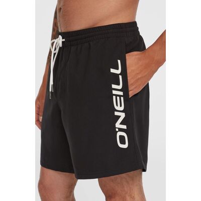 O`Neill Badeshorts O'NEILL "CALI SHORTS WATER and SUN", Herren, Gr. XXL, N-Gr, schwarz (19010 schwarz out), Polyester, Badehosen Badeshorts, mit Seiten- und Gesässtaschen, schnell trocknendes Material O`Neill Badeshorts O'NEILL "CALI SHORTS WATER and SUN", Herren, Gr. XXL, N-Gr, schwarz (19010 schwarz out), Polyester, Badehosen Badeshorts, mit Seiten- und Gesässtaschen, schnell trocknendes Material