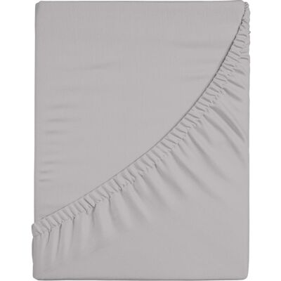 Spannbettlaken BELLANA "bellana coolTouch", silber, 1 Stk., Jersey-Elasthan, 140-160x200-220 18-30cm, Jersey-Elasthan, Obermaterial: 49% Baumwolle, 36% Polyester, 12% Lyocell, 3% Elasthan, Bettlaken, Spannbettlaken, mit kühlendem Klimagarn Spannbettlaken BELLANA "bellana coolTouch", silber, 1 Stk., Jersey-Elasthan, 140-160x200-220 18-30cm, Jersey-Elasthan, Obermaterial: 49% Baumwolle, 36% Polyester, 12% Lyocell, 3% Elasthan, Bettlaken, Spannbettlaken, mit kühlendem Klimagarn