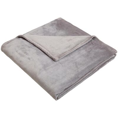 Wohndecke GOODPRODUCT "Jil", grau, B:130cm L:180cm, Kunstfaser, Wohndecken, Wohndecke, aus super weichem Kuschelfleece, Kuscheldecke, Premium Qualität Wohndecke GOODPRODUCT "Jil", grau, B:130cm L:180cm, Kunstfaser, Wohndecken, Wohndecke, aus super weichem Kuschelfleece, Kuscheldecke, Premium Qualität