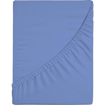 Spannbettlaken BELLANA "bellana coolTouch", blau (mittelblau), 1 Stk., Jersey-Elasthan, 140-160x200-220 18-30cm, Jersey-Elasthan, Obermaterial: 49% Baumwolle, 36% Polyester, 12% Lyocell, 3% Elasthan, Bettlaken, Spannbettlaken, mit kühlendem Klimagarn Spannbettlaken BELLANA "bellana coolTouch", blau (mittelblau), 1 Stk., Jersey-Elasthan, 140-160x200-220 18-30cm, Jersey-Elasthan, Obermaterial: 49% Baumwolle, 36% Polyester, 12% Lyocell, 3% Elasthan, Bettlaken, Spannbettlaken, mit kühlendem Klimagarn