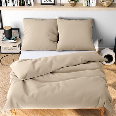 Bettwäsche WOLKENFELD "Allergiker Bettwäsche, unfassbar weich", beige, B/L: 135cm x 200cm, 1 Stk., 1 Stk., Microfaser, B/L: 80cm x 80cm, 2 tlg., Microfaser, Obermaterial: 100% Polyester, Bettwäsche, Bettwäsche, 135x200 cm, 155x220 & Übergrössen I inkl. Ki Bettwäsche WOLKENFELD "Allergiker Bettwäsche, unfassbar weich", beige, B/L: 135cm x 200cm, 1 Stk., 1 Stk., Microfaser, B/L: 80cm x 80cm, 2 tlg., Microfaser, Obermaterial: 100% Polyester, Bettwäsche, Bettwäsche, 135x200 cm, 155x220 & Übergrössen I inkl. Ki