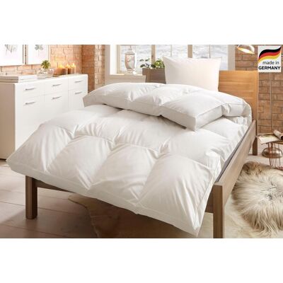 Home Affaire Weiße Daunenbettdecke und Kopfkissen-Set - Bettwaren-Set Home Affaire Weiße Daunenbettdecke und Kopfkissen-Set - Bettwaren-Set