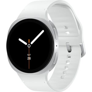 Smartwatch SAMSUNG "Galaxy Watch 8", silber, Smartwatches, 44, ohne eSIM, Smartwatch Smartwatch SAMSUNG "Galaxy Watch 8", silber, Smartwatches, 44, ohne eSIM, Smartwatch