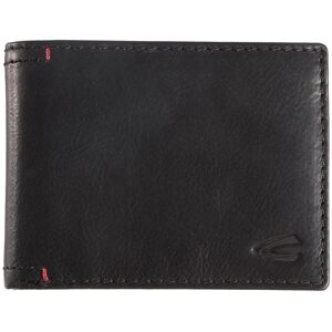 Geldbörse CAMEL ACTIVE "Salamanca", Herren, schwarz, Leder, clean, gepflegt, unifarben mit Farbeinsatz, Kleinlederwaren Geldbörse, Portemonnaie, Geldbeutel mit kontrastreichem Handstich-Detail Geldbörse CAMEL ACTIVE "Salamanca", Herren, schwarz, Leder, clean, gepflegt, unifarben mit Farbeinsatz, Kleinlederwaren Geldbörse, Portemonnaie, Geldbeutel mit kontrastreichem Handstich-Detail