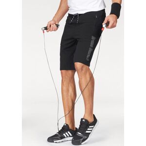 Sweatshorts BRUNO BANANI "Regular Fit", Herren, Gr. M (48/50), N-Gr, schwarz, Sweatware, Obermaterial: 100% Baumwolle, unifarben, bequem kurz, Hosen Sweatshorts Sweatshorts BRUNO BANANI "Regular Fit", Herren, Gr. M (48/50), N-Gr, schwarz, Sweatware, Obermaterial: 100% Baumwolle, unifarben, bequem kurz, Hosen Sweatshorts